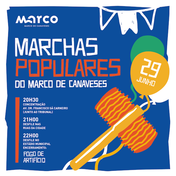 Marchas Populares do Marco. Rios de Emoção.