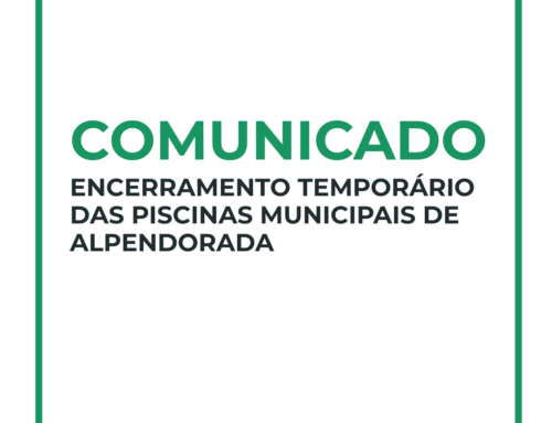 Encerramento temporário das Piscinas Municipais de Alpendorada
